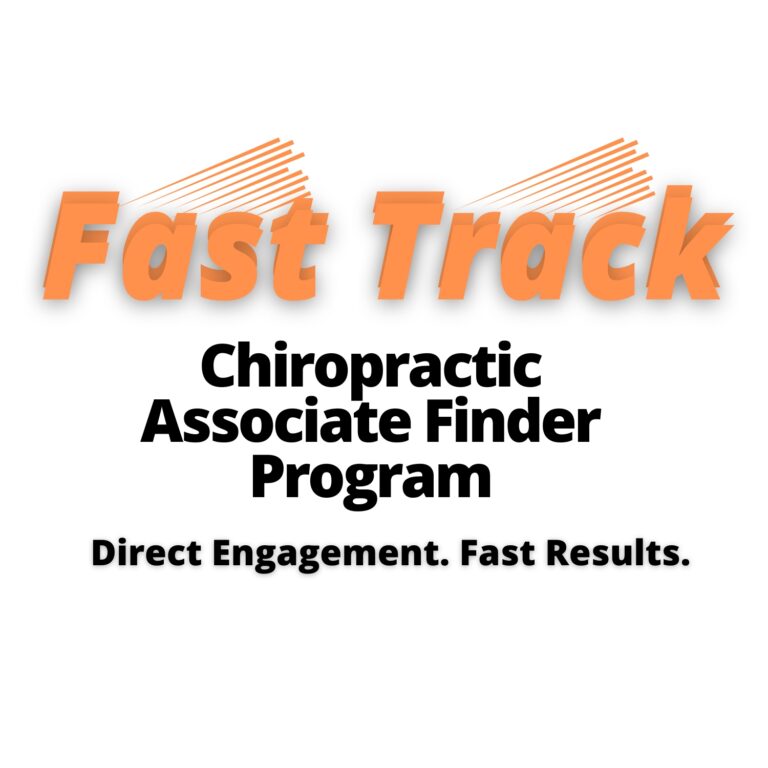 Fast Track Chiropractic Associate Finder Program Logo