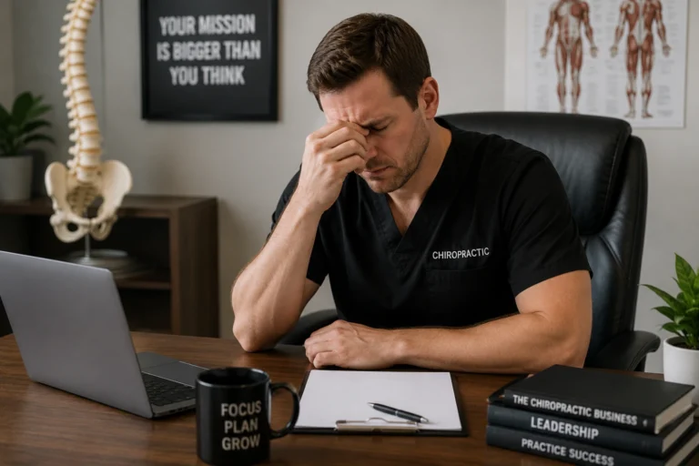 Chiropractor Frustrated