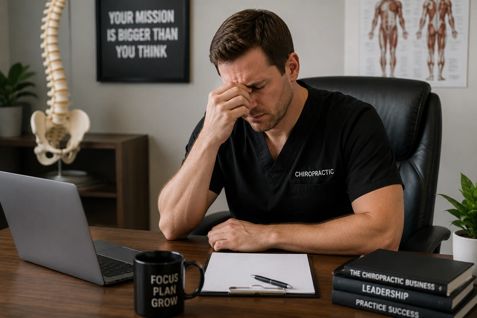 Chiropractor Frustrated